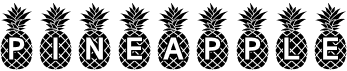 preview image of the Pineapple Mono font