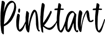 preview image of the Pinktart font