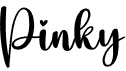 preview image of the Pinky font