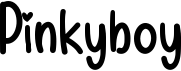 preview image of the Pinkyboy font