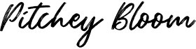 preview image of the Pitchey Bloom font