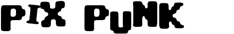 preview image of the Pix Punk font