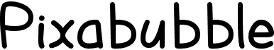 preview image of the Pixabubble font