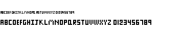 preview image of the Pixel Letters font