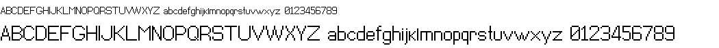 preview image of the Pixel Life font