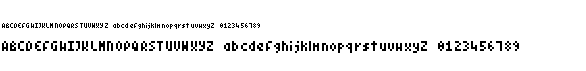 preview image of the Pixel Symtext font