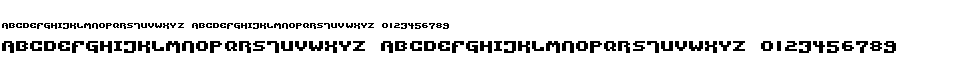 preview image of the Pixel Technology font