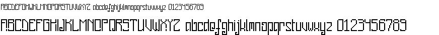 preview image of the Pixelanky CE DEMO font