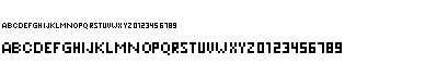 preview image of the Pixeleris font