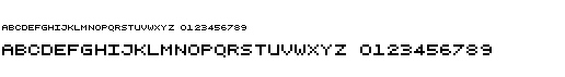 preview image of the Pixelicious font