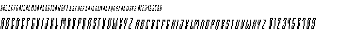 preview image of the Pixeloza 02 Skewo font