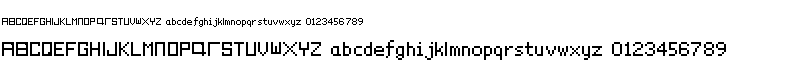 preview image of the PixelYourLife font