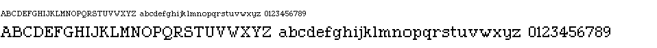 preview image of the Pixolde font