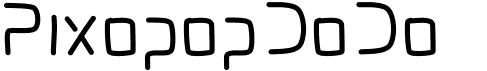 preview image of the PixopopDoDo font