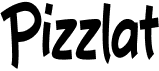 preview image of the Pizzlat font
