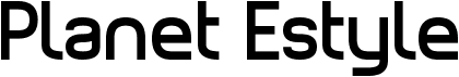 preview image of the Planet Estyle font