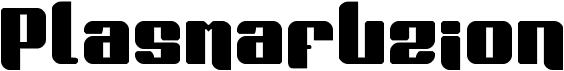 preview image of the Plasmafuzion font