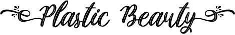 preview image of the Plastic Beauty font
