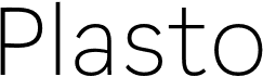 preview image of the Plasto font