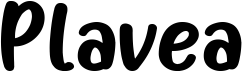 preview image of the Plavea font