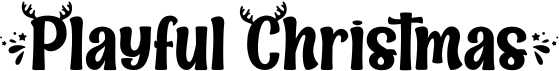 preview image of the Playful Christmas font