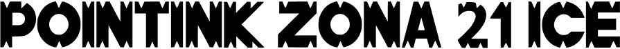 preview image of the Pointink Zona 21 Ice font