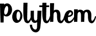 preview image of the Polythem font