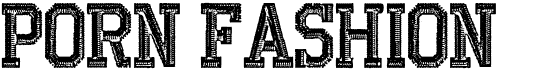 preview image of the Porn Fashion font