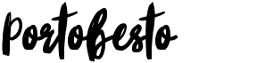 preview image of the Portobesto font