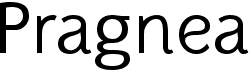preview image of the Pragnea font