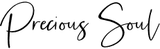 preview image of the Precious Soul font