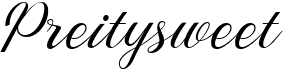 preview image of the Preitysweet font
