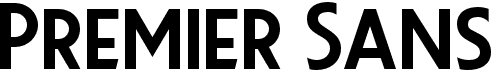 preview image of the Premier Sans font