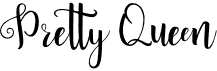 preview image of the Pretty Queen font