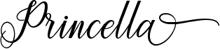 preview image of the Princella font