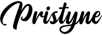 preview image of the Pristyne font