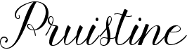 preview image of the Pruistine Script font