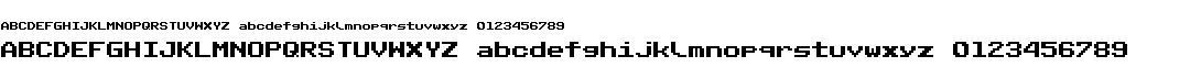 preview image of the Public Pixel font
