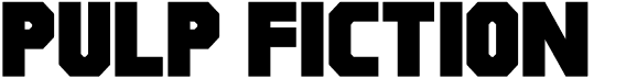 preview image of the Pulp Fiction M54 font