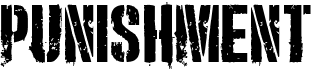 preview image of the Punishment font