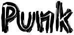 preview image of the Punk font