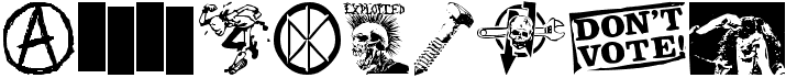 preview image of the Punk Dingbats font
