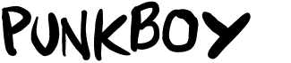 preview image of the Punkboy font