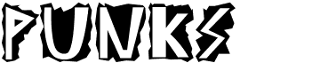 preview image of the Punks font