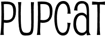 preview image of the Pupcat font