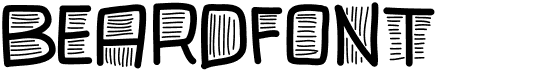 preview image of the PW Beardfont font