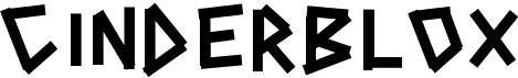 preview image of the PW Cinderblox font