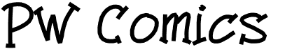 preview image of the PW Comics font