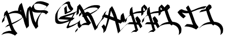 preview image of the PW Graffiti font