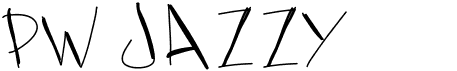 preview image of the PW Jazzy font